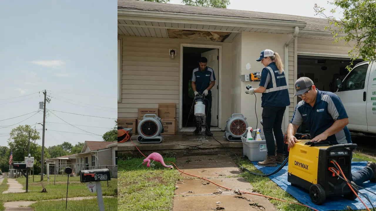 Storm Damage Water Removal in Louisville, KY near me
